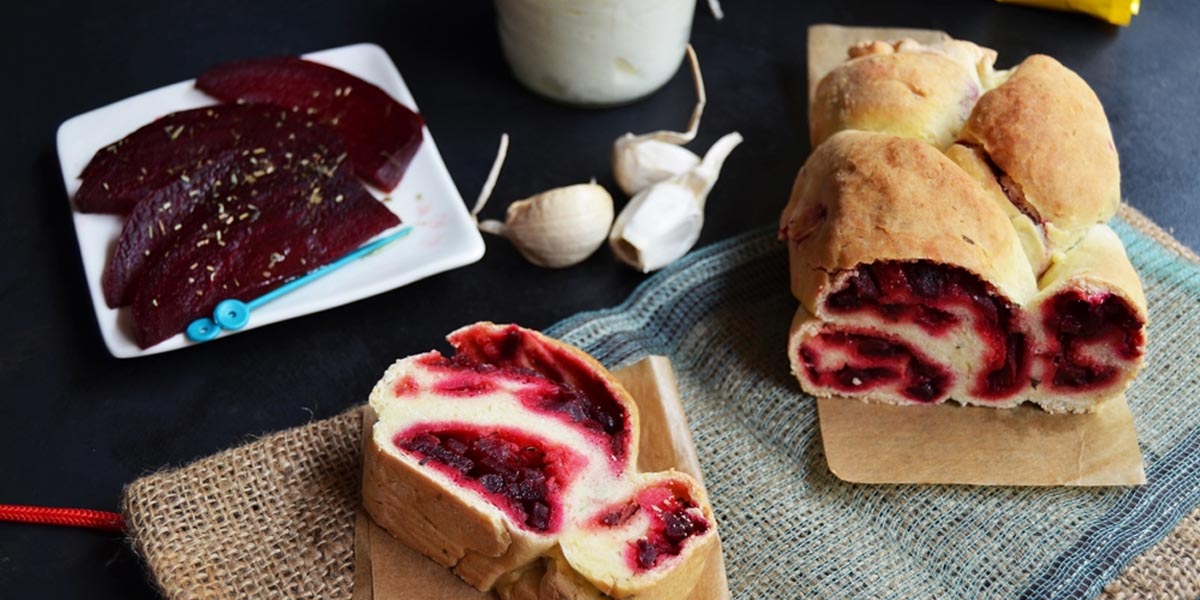 paine fara gluten cu sfecla tarhon