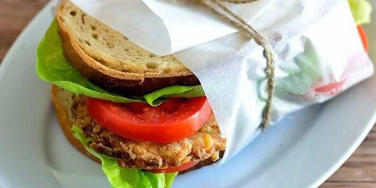 SANDVIS DE POST CU CHIFTELUTE DIN LEGUME - FARA GLUTEN