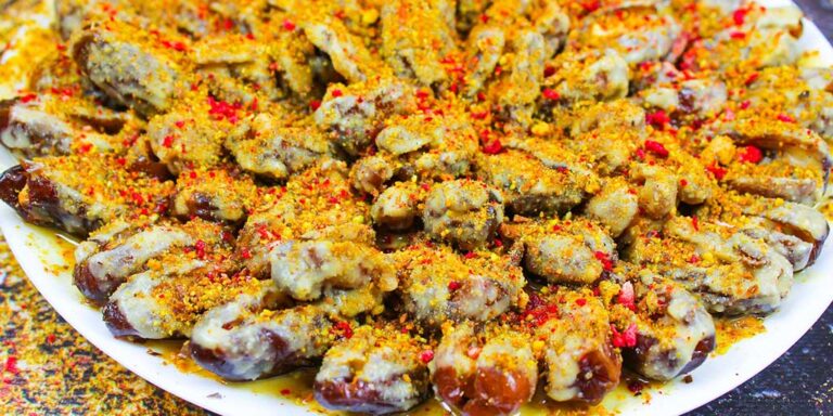 Ranginak fără gluten, desert cu curmale și nucă