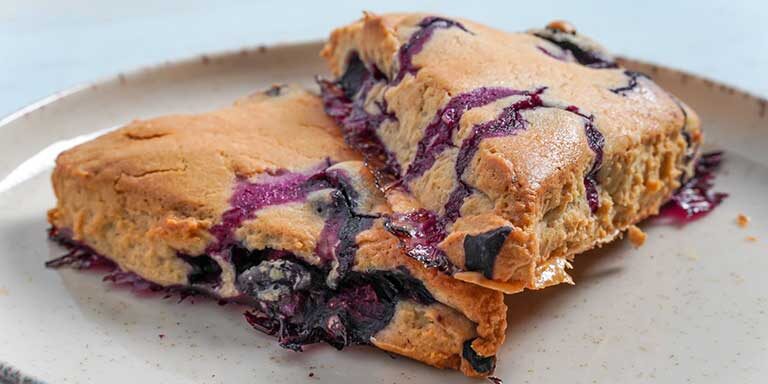 Scones fara gluten cu afine